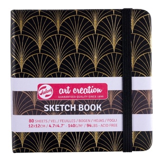 Talens Art Creation Art Deco Sketchbook 12 x 12 cm 140gsm 80 Sheets