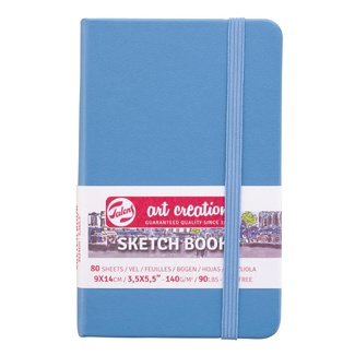 Talens Art Creation Lake Blue Sketchbook 9 x 14 cm 140gsm 80 Sheets