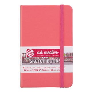 Talens Art Creation Coral Sketchbook 9 x 14 cm 140gsm 80 Sheets