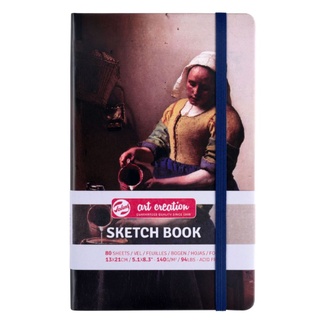 Talens Art Creation Milkmaid Sketchbook 13 x 21 cm 140gsm 80 Sheets