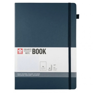Sakura Squared Hard Cover Notebook A4 21x30cm Deep Indigo