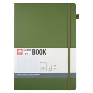 Sakura Squared Hard Cover Notebook A4 21x30cm Pine Needle