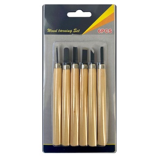 DK Wood Carving Tool Set 6pc