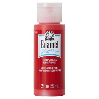 FolkArt Gloss Enamel Paint 59ml - Lipstick Red