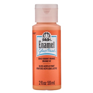 FolkArt Gloss Enamel Paint 59ml - Pure Orange