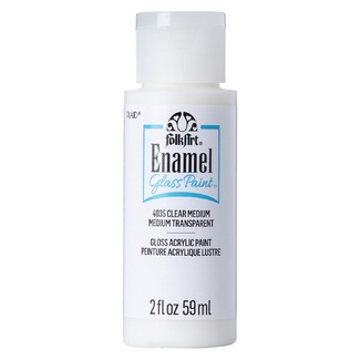 FolkArt Gloss Enamel Paint 59ml - Clear Medium