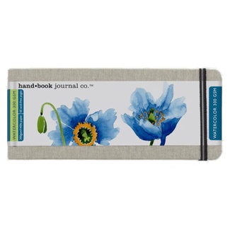 Hand Book Journal Co Travelogue Watercolour Journal - Pocket Panorama 3.5 x 8.25"