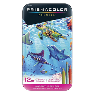 Prismacolor Premier Colouring Pencil Set of 12 - Under the Sea
