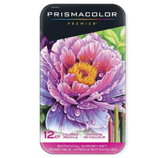 Prismacolor Premier Colouring Pencil Set of 12 - Botanical Garden