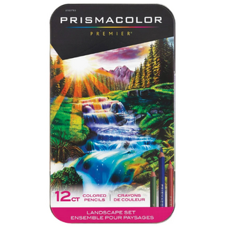 Prismacolor Premier Colouring Pencil Set of 12 - Landscape