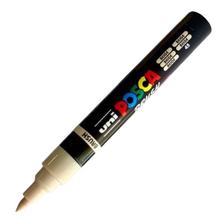 Posca Pen Brush Tip PC-5BR Paint Marker - Beige