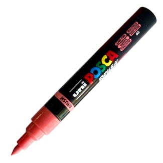Posca Pen Brush Tip PC-5BR Paint Marker - Coral Pink