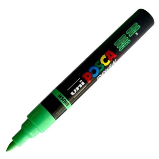 Posca Pen Brush Tip PC-5BR Paint Marker - Light Green