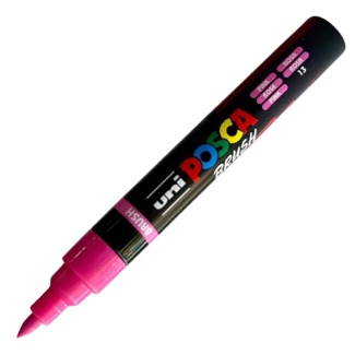 Posca Pen Brush Tip PC-5BR Paint Marker - Pink