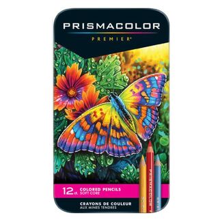 Prismacolor Premier Colouring Pencil Tin Of 12