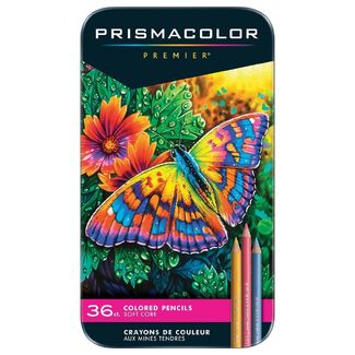 Prismacolor Premier Colouring Pencil Tin Of 36