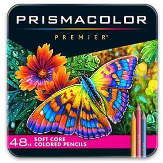 Prismacolor Premier Colouring Pencil Tin Of 48