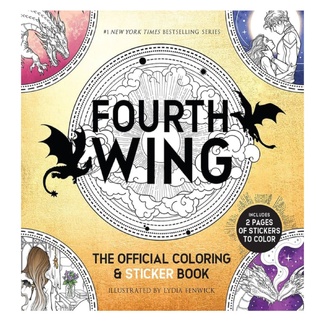 Fourth Wing Official Colouring & Sticker Book