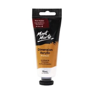 Mont Marte Dimension Acrylic Paint 75ml Tube - Rose Madder