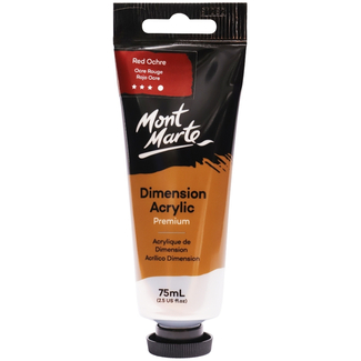 Mont Marte Dimension Acrylic Paint 75ml Tube - Red Ochre