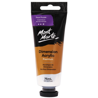 Mont Marte Dimension Acrylic Paint 75ml Tube - Pearl Purple