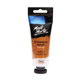 Mont Marte Dimension Acrylic Paint 75ml Tube - Pearl Sapphire