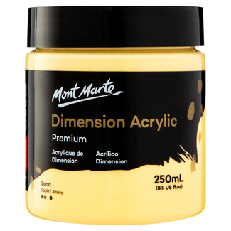 Mont Marte Dimension Acrylic Paint 250ml Pot - Sand