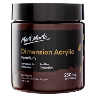 Mont Marte Dimension Acrylic Paint 250ml Pot - Old Mauve