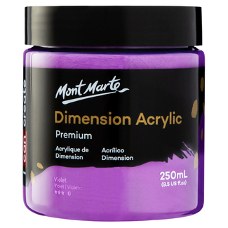 Mont Marte Dimension Acrylic Paint 250ml Pot - Violet