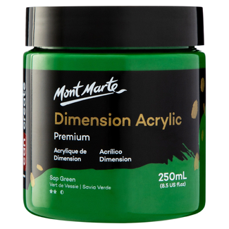 Mont Marte Dimension Acrylic Paint 250ml Pot - Sap Green