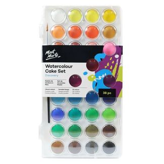 Mont Marte Paint Set - Watercolour Cake 36pc