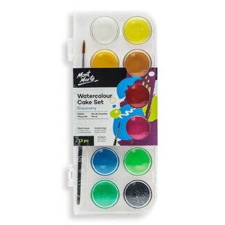 Mont Marte Watercolour Cake Set 13pc