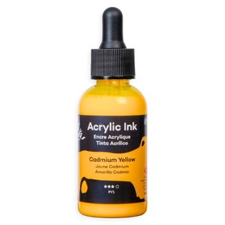 Mont Marte Premium Acrylic Ink 50ml - Cadmium Yellow