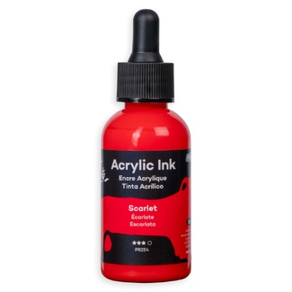 Mont Marte Premium Acrylic Ink 50ml - Scarlet