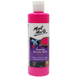 Mont Marte Acrylic Pouring Paint 240ml Bottle - Shiraz