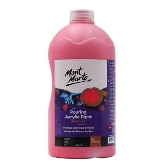 Mont Marte Acrylic Pouring Paint 1L Bottle - Shiraz