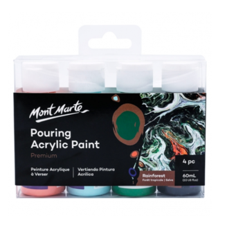 26 Colors Acrylic Pour Paint Kit, Premixed High Flow Pouring