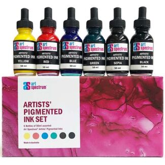 Art Spectrum Pigmented Ink Set 6 x 50ml