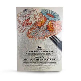 Pepin Artist's Giant Adult Colouring Book 24 Designs - Art Forms In Nature