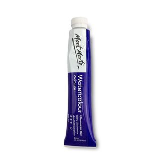 Mont Marte Premium Watercolour Paint 8ml Tube - Ultramarine Blue