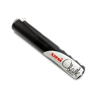 Uni Ball Chalk Marker 8mm Chisel Tip - Black