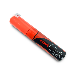 Uni Ball Chalk Marker 8mm Chisel Tip - Fluoro Orange