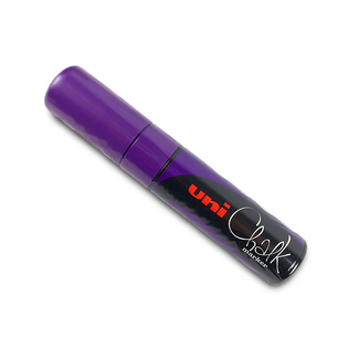 Uni Ball Chalk Marker 8mm Chisel Tip - Violet