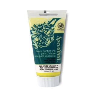 Speedball Block Ink Water Based 75ml Tube - Yellow