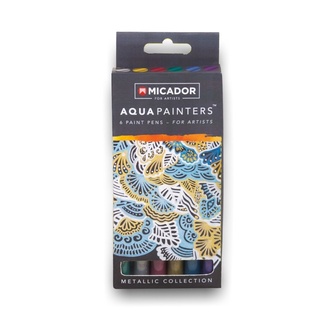 Micador Aqua Painters - Metallic Collection 6pc