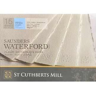 Saunders Waterford Watercolour Pad A3 300gsm 15 Sheet - Medium (Cold Pressed)