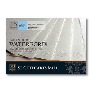Saunders Waterford Watercolour Pad A5 300gsm 15 Sheet - Medium (Cold Pressed)