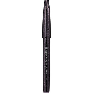 Pentel Fude Touch Sign Pen - Black