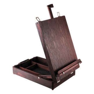 Sinoart Portable Wooden Tabletop Easel - Espresso