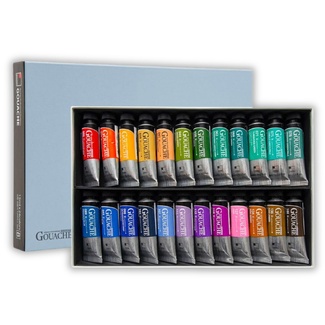 ShinHan Professional Designers Gouache Set B 24pc x 15ml